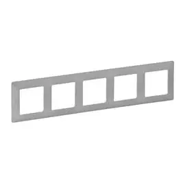 Legrand Valena LIFE Алюминий Рамка 5-ая