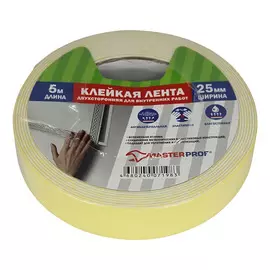 лента клейкая на вспененной основе 25мм*5м