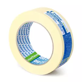 лента малярная folsen, желтая, 60oc, 38мм х 50м 38х50