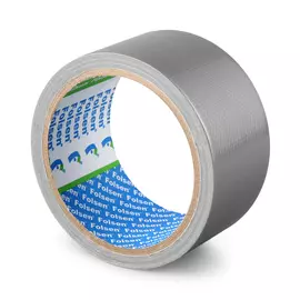 лента тканевая влагоустойчивая folsen 48мм*10м серая