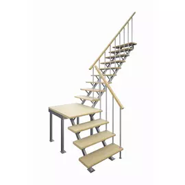 Лестница комбинированная универсальная ЛЕС-05-3, 90°