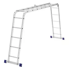 Лестница шарнирная алюминиевая, 2х4+2х5 Сибртех Россия 97884