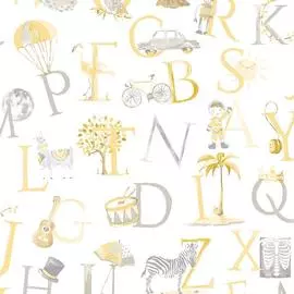 LO 2302 Обои Grandeco (Little Ones) (1*12) 10,05х0,53 винил на флизелине