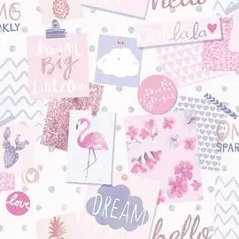 LO 2402 Обои Grandeco (Little Ones) (1*12) 10,05х0,53 винил на флизелине