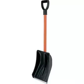 лопата автомобильная алюм. черенок, алюмин. окантовка, v-образная пласт. ручка, 890 мм/ stels 35363