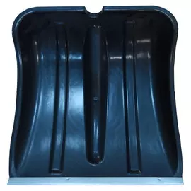 Лопата пластмассовая АЛЯСКА с алюм. накладкой без черенка