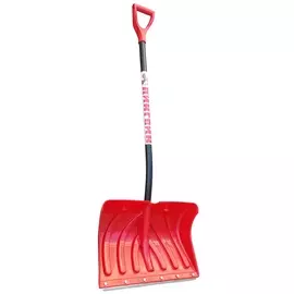 Лопата пластмассовая ПИНГВИН 500*350 в сборе, эргономич. алюм. черенок и V-ручка