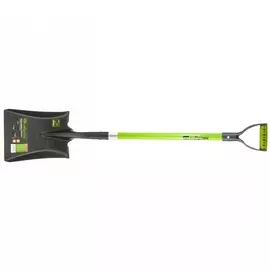 лопата совковая 235мм*1150мм, фиберглас.черонок, сибртех, 61477