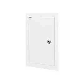 люк-дверца 400*400мм фланец, металл, рамка 440*440мм, с замком, дмз 400х400, vents