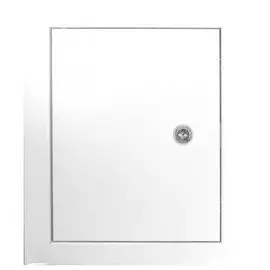 Люк-дверца 400*400мм фланец, металл, рамка 460*460мм, с замком, ЛТ4040М3, ERA