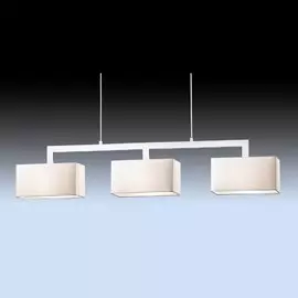 Люстра 2421/3 ODL13 577 хром/абажур/кремовый E27 3*60W 220V NORTE