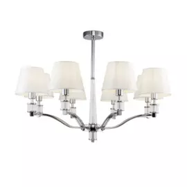 люстра freya clarissa fr5020pl-08ch хром