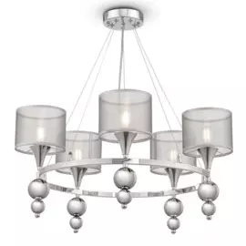 люстра freya lauren fr5093pl-05ch хром