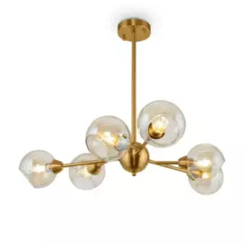 люстра freya sherry fr5121pl-06g латунь антик