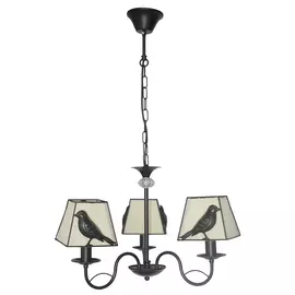 Люстра подвесная DONNA TL7510D-03BL Toplight, черный, E14, 3*40W