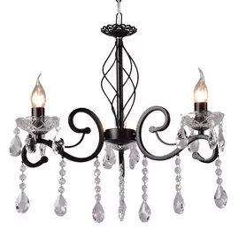 Люстра подвесная РОССвет Бриз РС20910 BK/3P Е14 3x60Вт IP 20