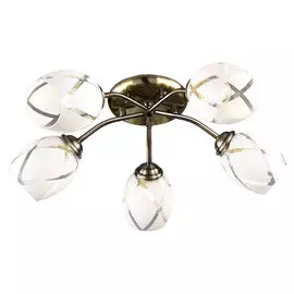 Люстра подвесная РОССвет РС21215 AB/5C Е27 5x60Вт IP 20