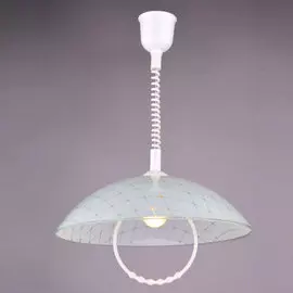 люстра подвесная россвет рс-025 сетка д.360 е27 1x60вт ip20