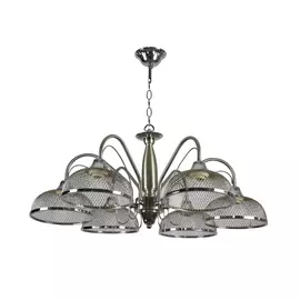 Люстра потолочная Ester 6xE27x60Вт Никель