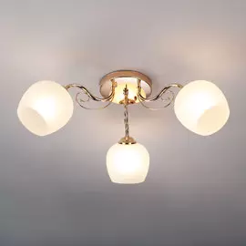 Люстра потолочная Eurosvet Wendy 30138/3 E27 3x60Вт IP20 золото