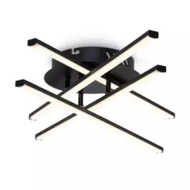 люстра потолочная freya fr6036cl-l40b 60вт ip20 черный