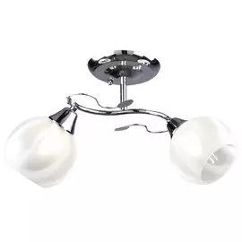 люстра потолочная россвет рс21207 cr/2c е27 2x60вт ip 20