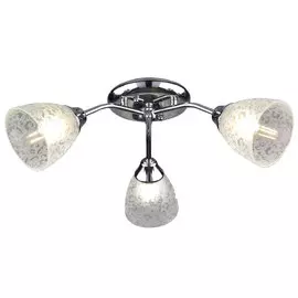 люстра потолочная россвет рс21214 cr/3c е27 3x60вт ip 20