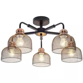 люстра потолочная toplight griselda tl1158-5d е27 5x60вт ip 20