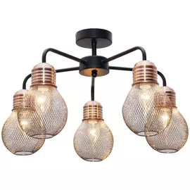 люстра потолочная toplight grissell tl1155-5d е14 5x40вт ip 20