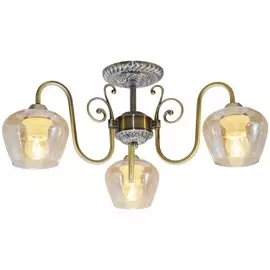 люстра потолочная toplight sybilla tl1157-3d е14 3x40вт ip 20
