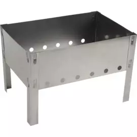 мангал сборно-разборный 350х240х240мм без шампуров