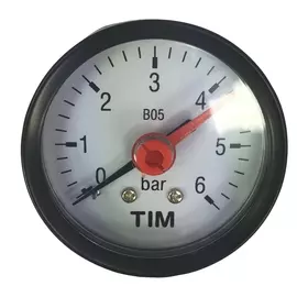 манометр аксиальный, 6 бар, кл.точности 1,5, 1/4 "н, мр-у