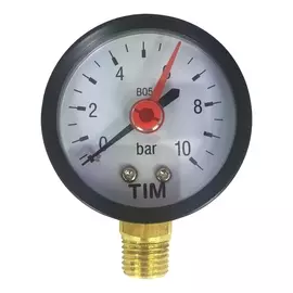 манометр радиальный, 10 бар, кл.точности 1,5, 1/4 "н, мр-у