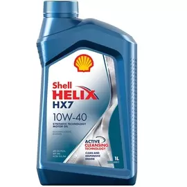 масло моторное 10w40 1л полусинтетическое shell hx7
