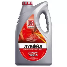 масло моторное 10w40 4л минеральное всесезонное sf/cc лукойл стандарт н/к