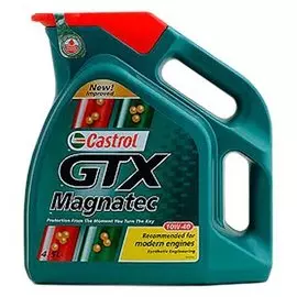 масло моторное 10w40 4л полусинтетическое а3/в4 castrol gtx magnatec