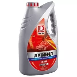 масло моторное 5w40 4л полусинтетическое sg/cd лукойл супер