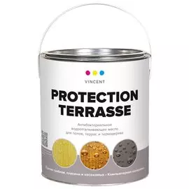 масло vincent protection terrasse деревозащитное 0,9л