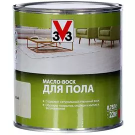 Масло-Воск д/пола V33 белый 0,75л
