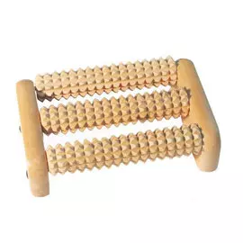 массажер деревянный для ног банные штучки 14*9*4,5см 40160