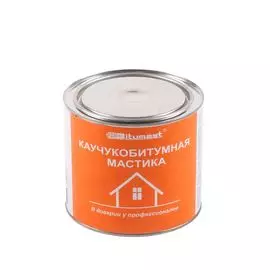 мастика каучукобитумная bitumast, 2 л