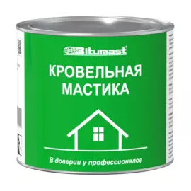 мастика кровельная bitumast, 2 л