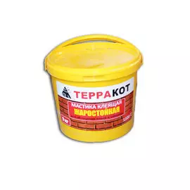 Мастика жаростойкая ТЕРРАКОТ 9,0кг