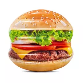 Матрас надувной HAMBURGER ISLAND INTEX 145*142см 58780EU