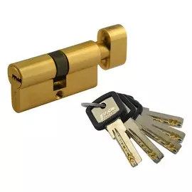 Механизм цилиндровый ЛПУВ-60 латунь 30-30