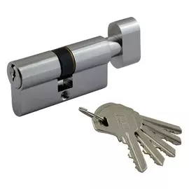 Механизм цилиндровый ЛУВ-60 хром 30-30