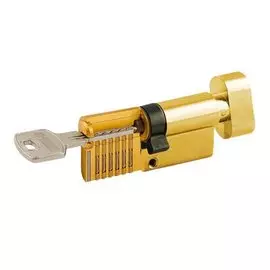 Механизм цилиндровый NORA-M Люкс II ЛПВ-60 латунь 30-30