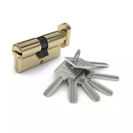 механизм цилиндровый palladium 80 c ключ/вертушка pb(латунь)