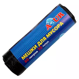 мешок для мусора 60л 20шт york 901790