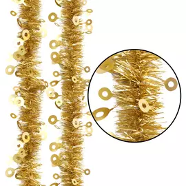 мишура "праздник" волшебная страна золото 007732